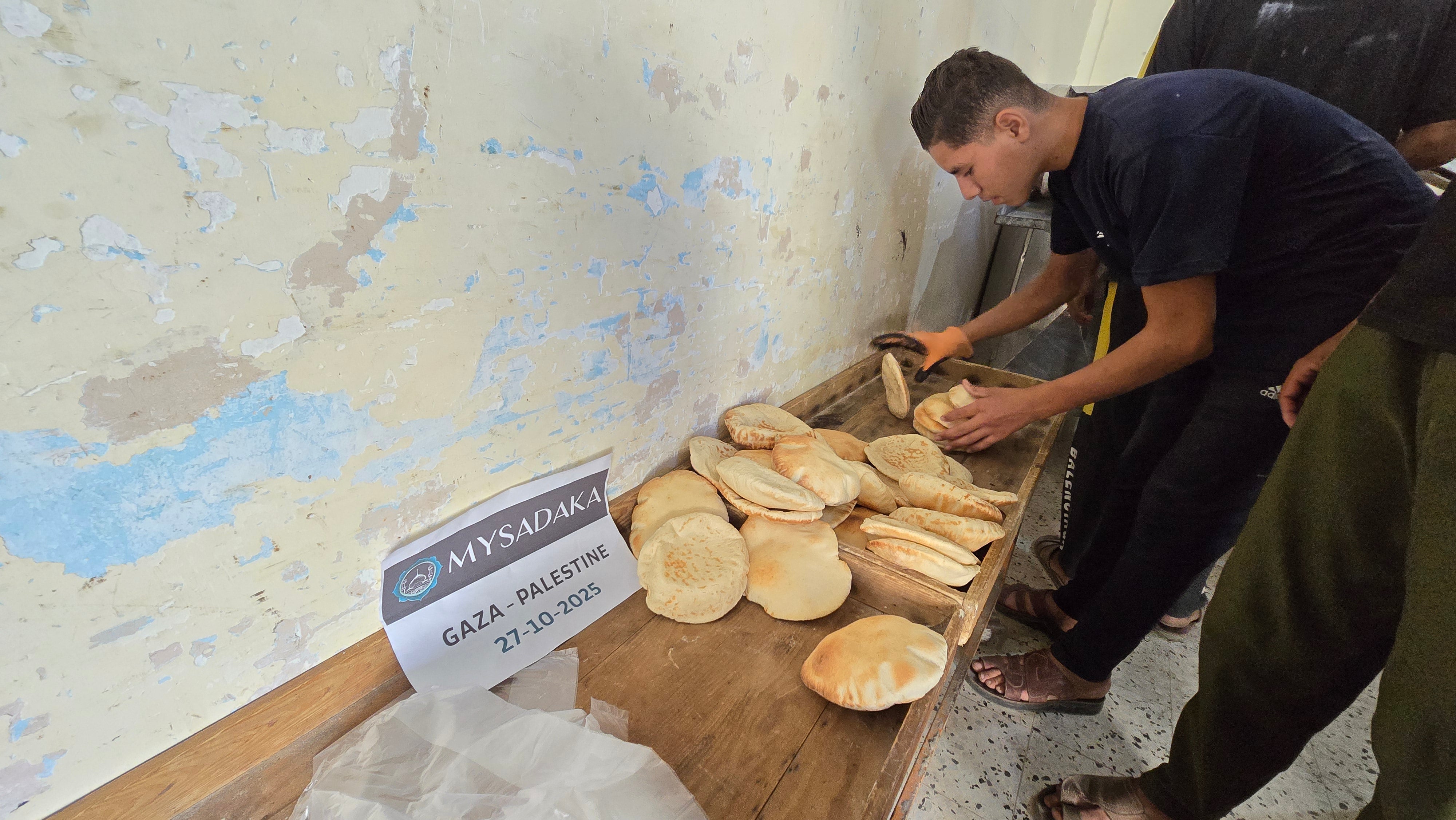 Pain Palestinien pour 20 personnes