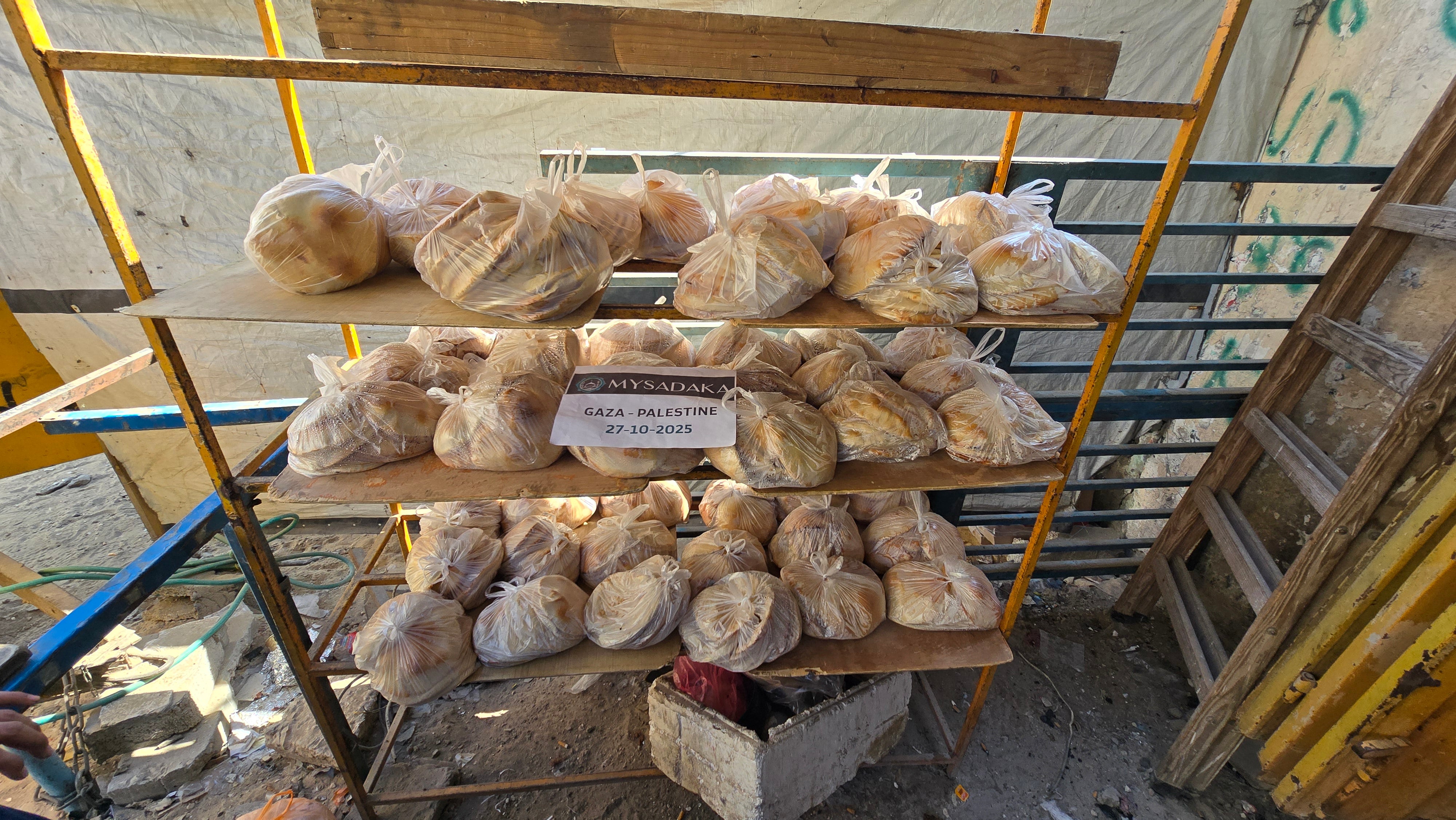 Pain Palestinien pour 20 personnes