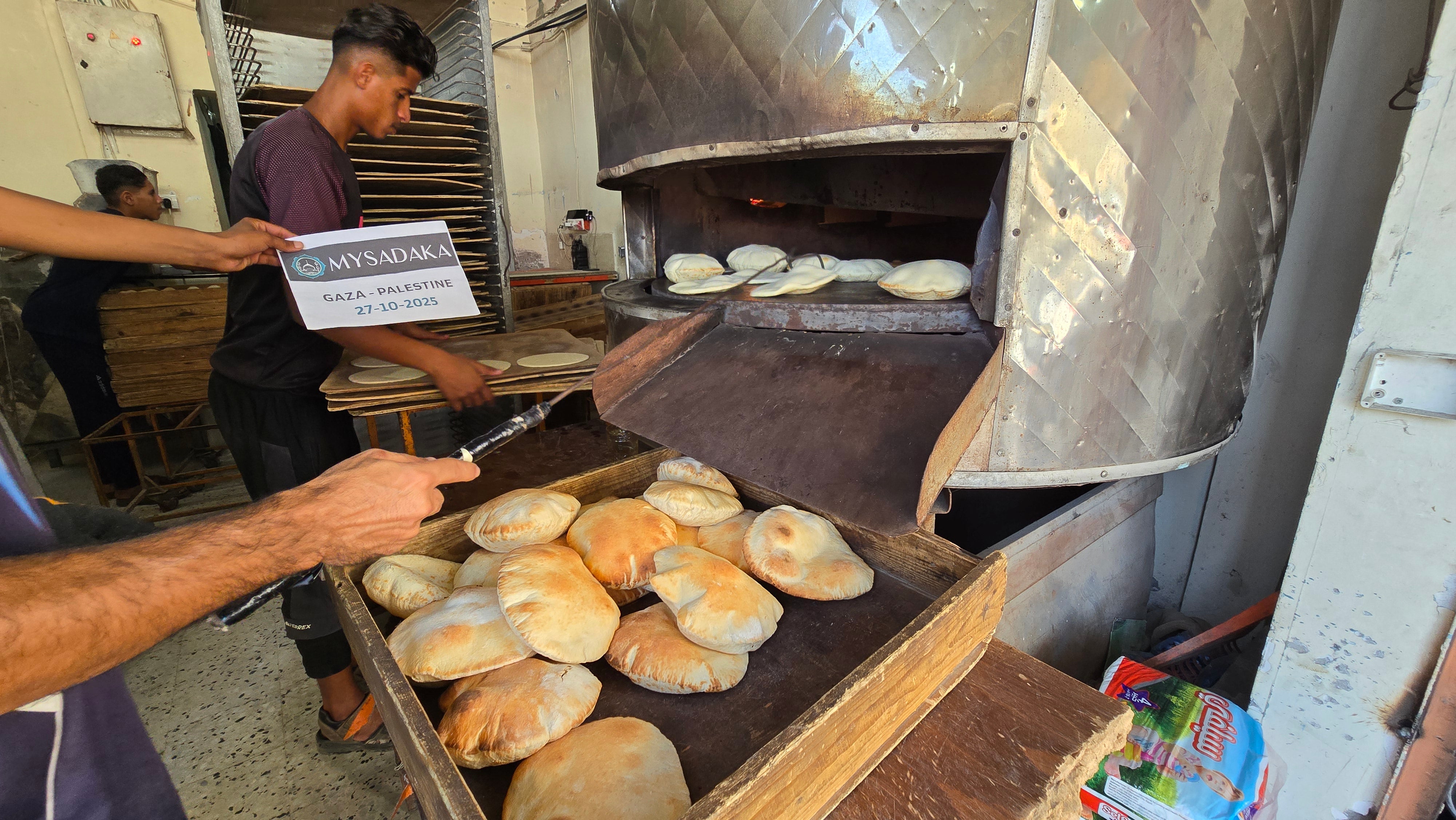 Pain Palestinien pour 20 personnes