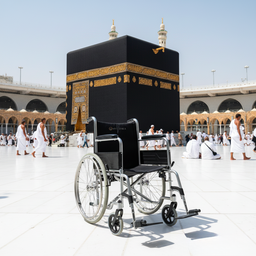 Mon fauteuil à Makkah